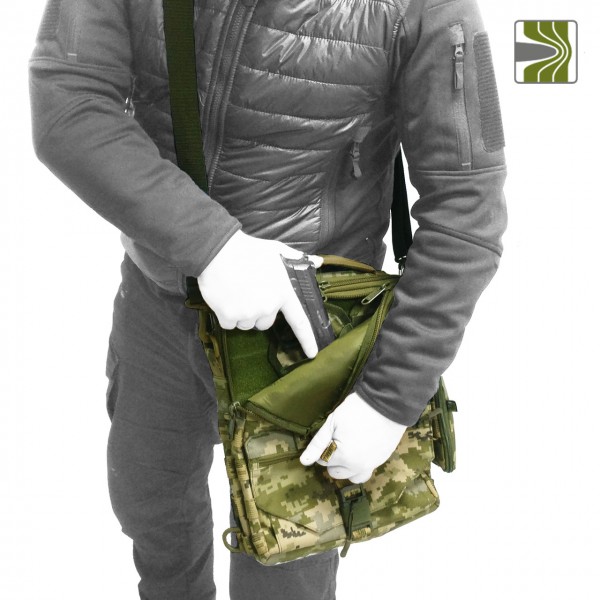 Тактичний планшет (тактична сумка планшет), колір ММ-14 (український піксель / українська цифра) - 3554944