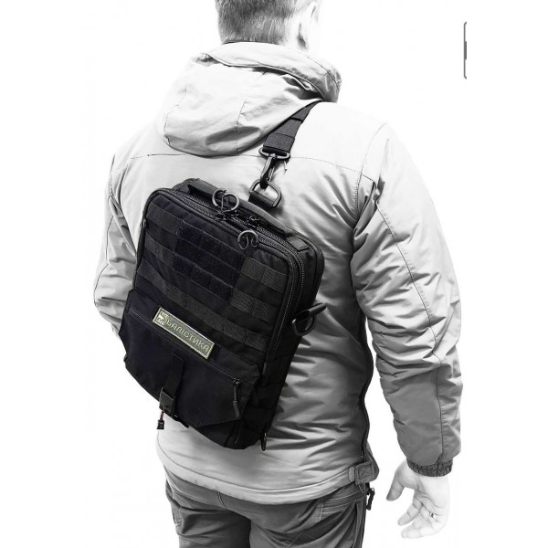 Тактичний планшет (тактовна сумка планшет), колір чорний - 3554945