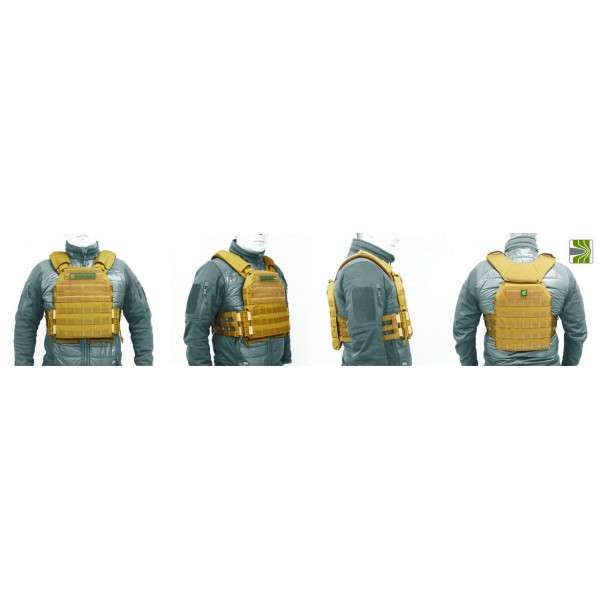 Плитоноска з системою швидкого скидання Plate carrier model M3 (Койот) - 3554967