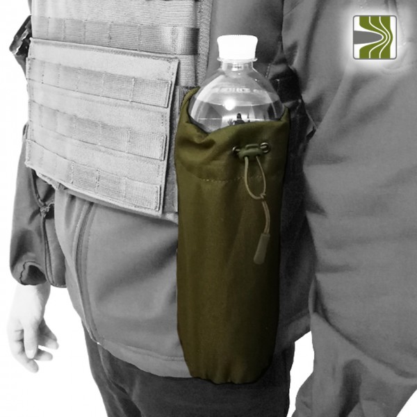 Подсумок под бутылку раскладной олива - 3554932