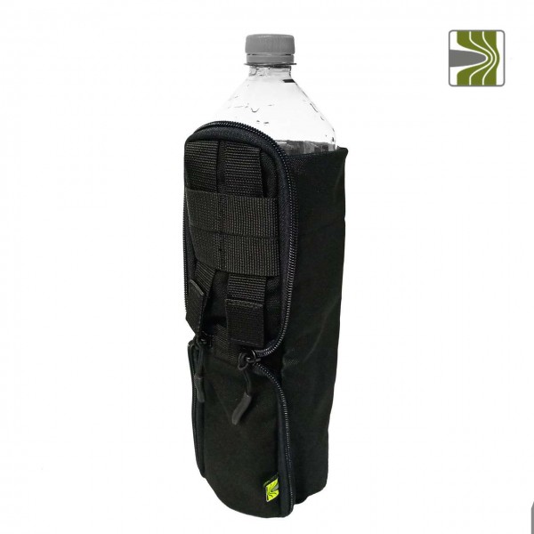 Подсумок под бутылку раскладной черный - 3554951