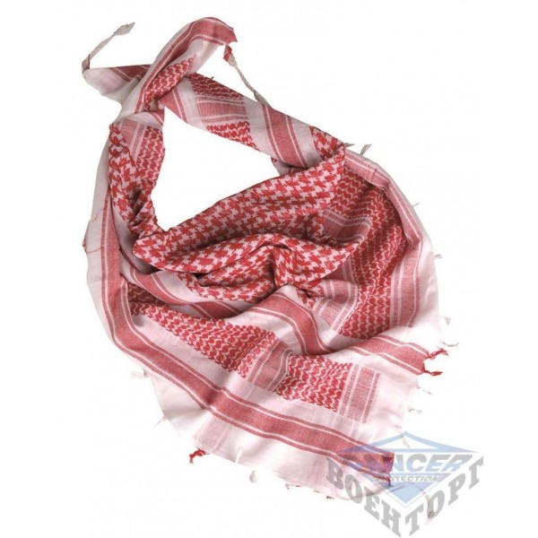 Арафатка HALSTUCH ?SHEMAGH? 110X110CM WEISS/ROT - 2587952