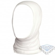 Шарф труба многофункциональная белая (100% Polyester)