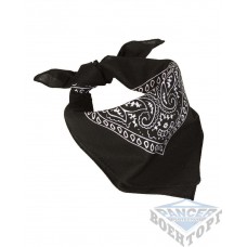 Бандана WESTERNHALSTUCH (BANDANA) SCHWARZ
