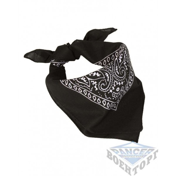 Бандана WESTERNHALSTUCH (BANDANA) SCHWARZ - 2588037
