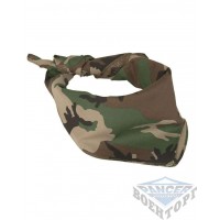 Бандана-шарф камуфляж woodland 53,5х53,5 (100% хлопок)