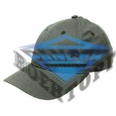 Бейсболка BB Cap , flat cloth flap , Messingver . , Olive , gebrascht