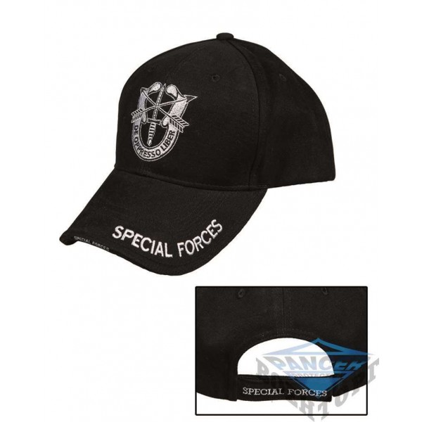 Чорна Бейсболка SPECIAL FORCES SANDWICH (100% бавовна) - 2588089