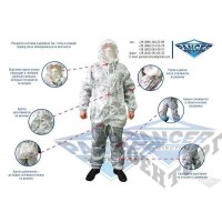 Білий маскхалат МТП +баллаклава +кавер