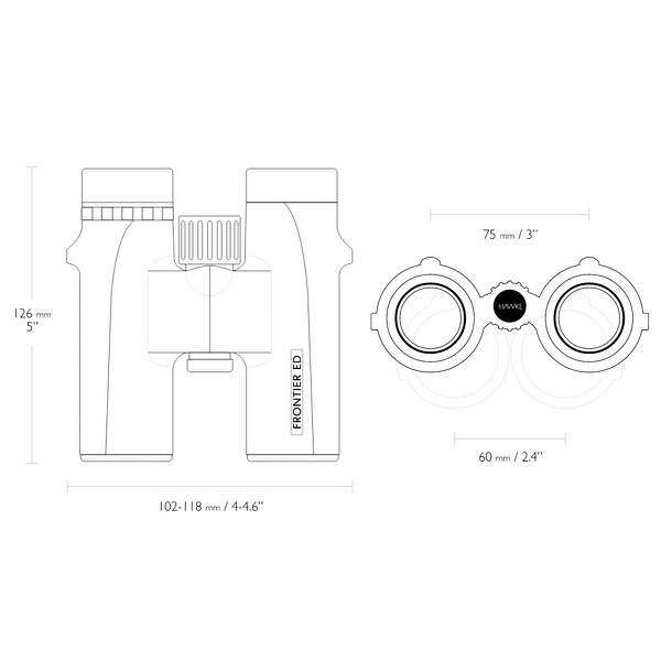 Бінокль Hawke Frontier ED 10x32 (Green) - 2588342