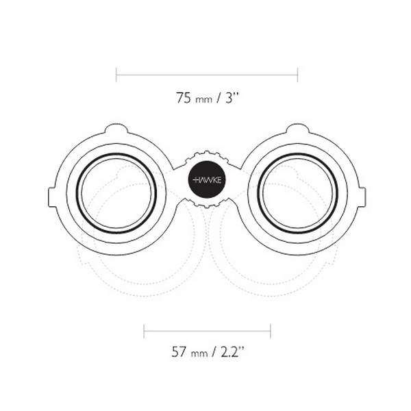 Бінокль Hawke Frontier ED 10x42 (Green) - 2588345