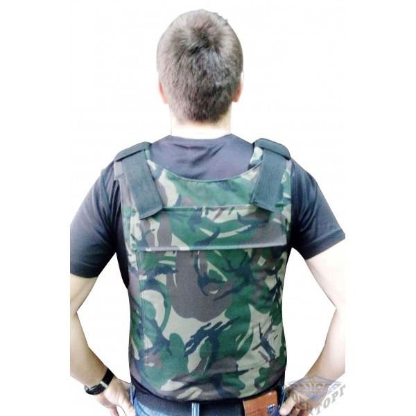 Бронежилет Панцирь 2 класса KEVLAR (черный) - 2588779 Бронежилет Панцирь 2 класса KEVLAR (черный) - 2588779