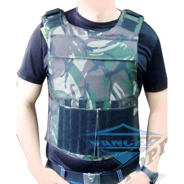 Бронежилет Панцирь 2 класса KEVLAR (черный) - 2588779