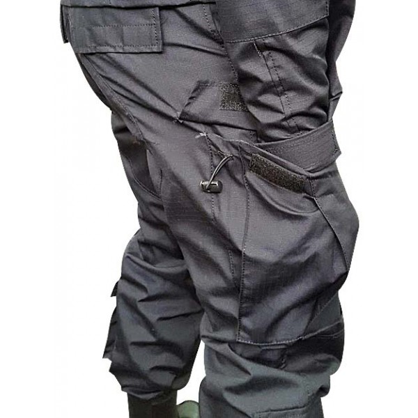 Брюки черные тактические для спецназа - 2588872