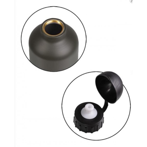 Бутылка Mil-Tec аллюминиевая 500ML Olive - 2588876 Бутылка Mil-Tec аллюминиевая 500ML Olive - 2588876