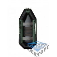 Вёсельная лодка с возможностью установки навесного транца и колёс для транспортировки AQUASTAR BUSTER В-275