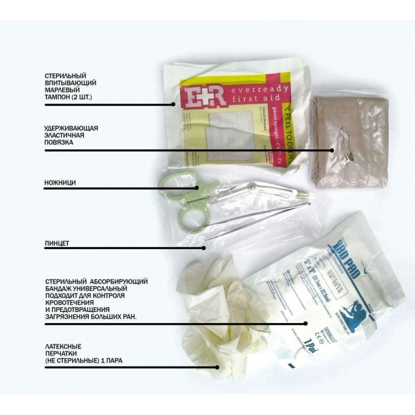 Військова аптечка Нато Tactical Trauma Kit #1 - 2588961 Військова аптечка Нато Tactical Trauma Kit #1 - 2588961