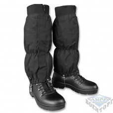 Гамаши черные со стальными тросиками STEEL WIRE FIXING GAITERS