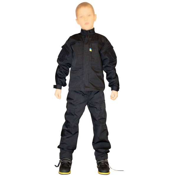 Детская черная форма спецназа (оригинал взрослой формы Нато) - 2589039 Детская черная форма спецназа (оригинал взрослой формы Нато) - 2589039