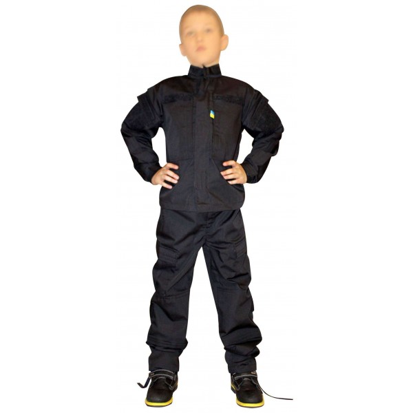 Детская черная форма спецназа (оригинал взрослой формы Нато) - 2589039 Детская черная форма спецназа (оригинал взрослой формы Нато) - 2589039