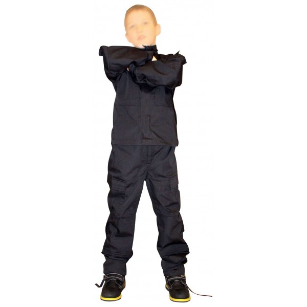 Детская черная форма спецназа (оригинал взрослой формы Нато) - 2589039 Детская черная форма спецназа (оригинал взрослой формы Нато) - 2589039