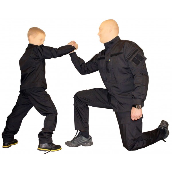 Детская черная форма спецназа (оригинал взрослой формы Нато) - 2589039 Детская черная форма спецназа (оригинал взрослой формы Нато) - 2589039