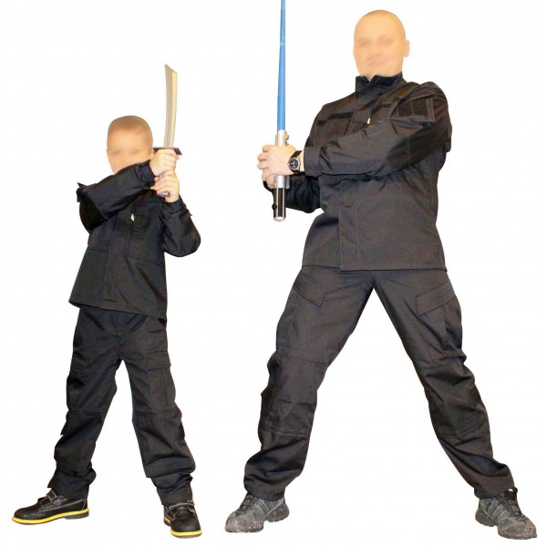 Детская черная форма спецназа (оригинал взрослой формы Нато) - 2589039 Детская черная форма спецназа (оригинал взрослой формы Нато) - 2589039