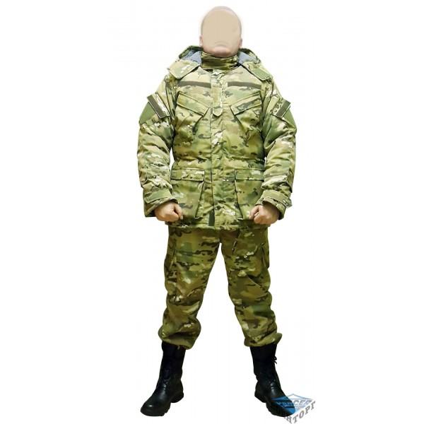 Зимовий камуфляжний костюм, бушлат і штани Мультикам -20 C - 2589094 Зимовий камуфляжний костюм, бушлат і штани Мультикам -20 C - 2589094