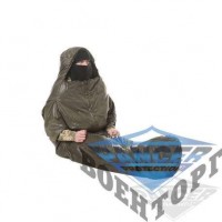 Зимний спальный мешок с рукавами