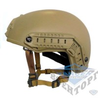 Кевларова каска FAST фаст Coyote Brown