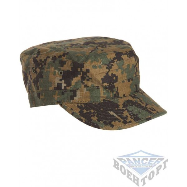 Кепка полевая US BDU камуфляж digital woodland (100% хлопок рип-стоп) - 2589229