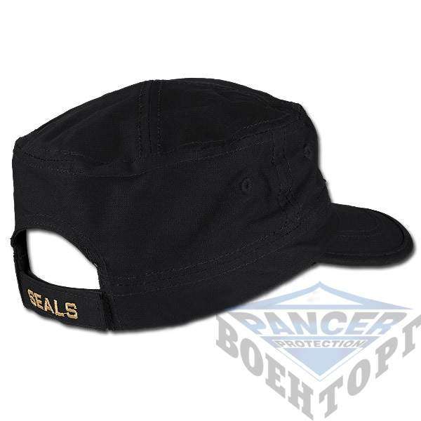 Кепка стилизованная армейская США SEALS черная (100% хлопок) - 2589249 Кепка стилизованная армейская США SEALS черная (100% хлопок) - 2589249