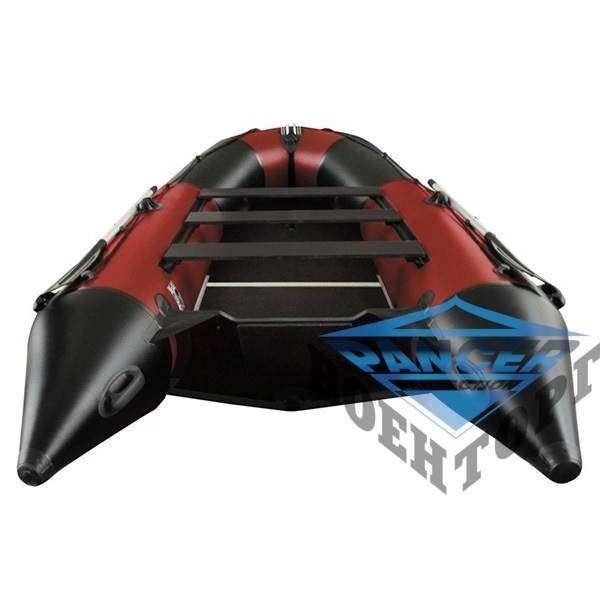 Килевая моторная лодка с жёсткой разборной палубой и надувным кильсоном AQUASTAR KILLER-WHALE К-430 - 2589269