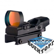 Коллиматорный прицел Walther 1x23x34 (открытый, 4 марки, 2 подсветки, крепления 12мм)