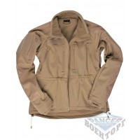 Куртка SOFTSHELL JACKE MIL-TEC PLUS COYOTE