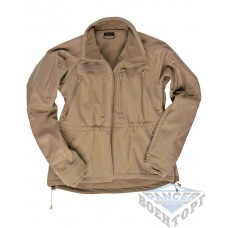 Куртка SOFTSHELL JACKE MIL-TEC PLUS COYOTE