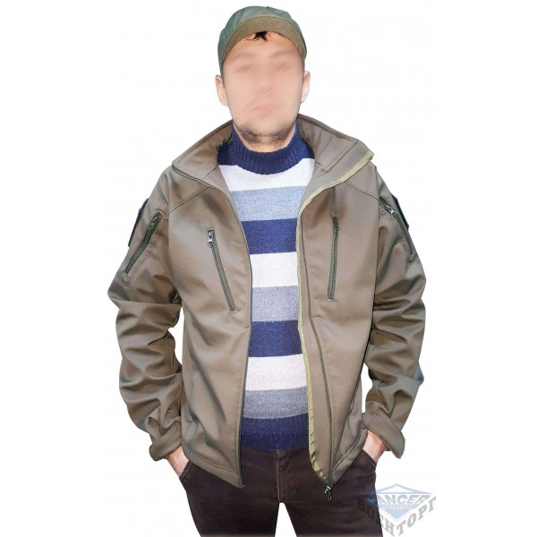 Куртка олива soft shell - 2589589 Куртка олива soft shell - 2589589