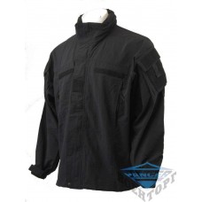 Куртка софт шелл черный Мил Тек