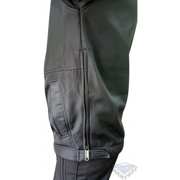 Куртка тактична чорна Soft shell під пістолет - 2589610 Куртка тактична чорна Soft shell під пістолет - 2589610