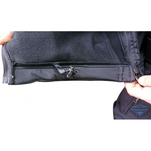 Куртка тактична чорна Soft shell під пістолет - 2589610 Куртка тактична чорна Soft shell під пістолет - 2589610