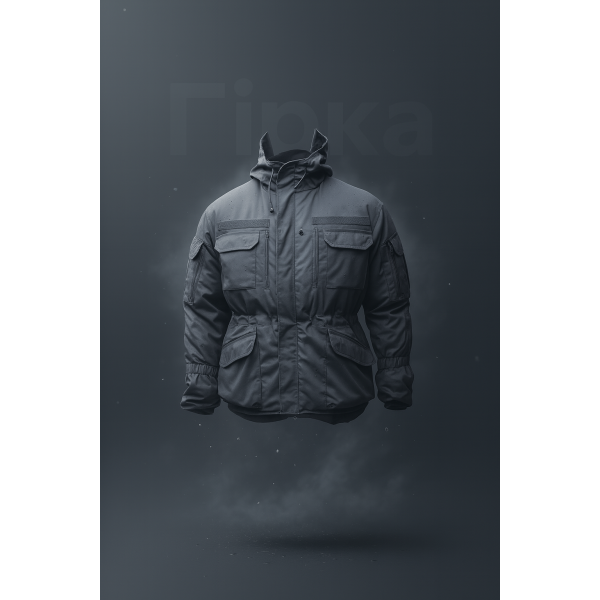 Куртка тактическая черная спецназ зима - 2589612 Куртка тактическая черная спецназ зима - 2589612