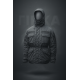 Куртка тактическая черная спецназ зима