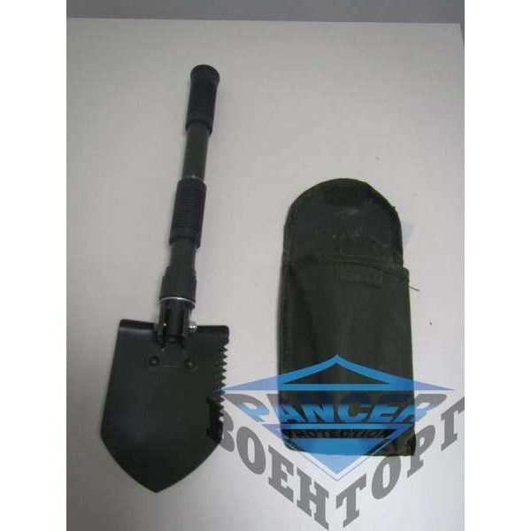 Лопата складная с пилой в тканевом чехле, MFH - 2589652
