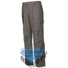 Многофункциональные брюки, оливковое, микрофибра, с карманами