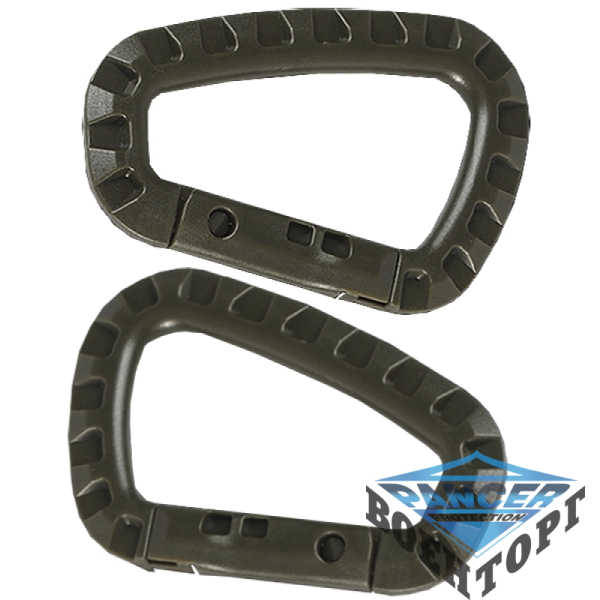 Набор карабинов Mil-Tec ABS OD - 2589839