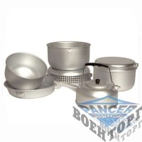 Набор посуды Mil-Tec с горелкой