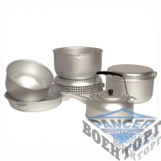 Набор посуды Mil-Tec с горелкой