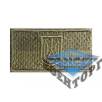 Нашивка Флаг Украины с трезубцем