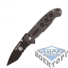 Ніж MIL-TEC EINHANDMESSER Firefighter Black