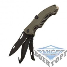 Ніж MIL-TEC Pocket Knife With Lock OD